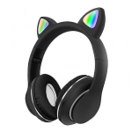 Cuffie Bluetooth wireless con orecchie led e richiudibili