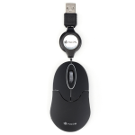 Mouse ottico a filo connessione USB con cavo retrattile NGS