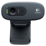 Webcam con microfono integrato 1280x720p rilevamento automatico Logitech