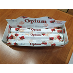 Incensi Opium, scatola da 20 stick lunghi 24 cm