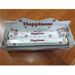 Incensi Happiness, scatola da 20 stick lunghi 24 cm