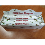 Incensi Egyptian Dragon, scatola da 20 stick lunghi 24 cm