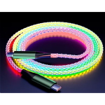 Cavo luminoso USB-c per ricarica con attacco USB-c