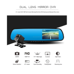 DashCam SJ54 2in1 Dvr posteriore, visione notturna