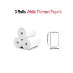 Rotoli carta termica bianca per mini stampante pacco da 3