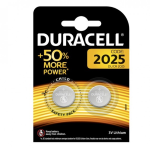 Pile litio CR2025 Duracell da 3V in pacco da 2 pezzi