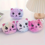 Portamonete in peluche a gatto in diverse varianti
