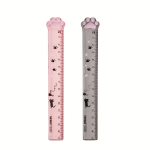 Righello da 15 cm a zampina di gatto vari colori