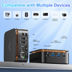 Mini pc Intel Celeron N95, 8GB di ram, 256GB Hdd, WiFi, USB e HDMI